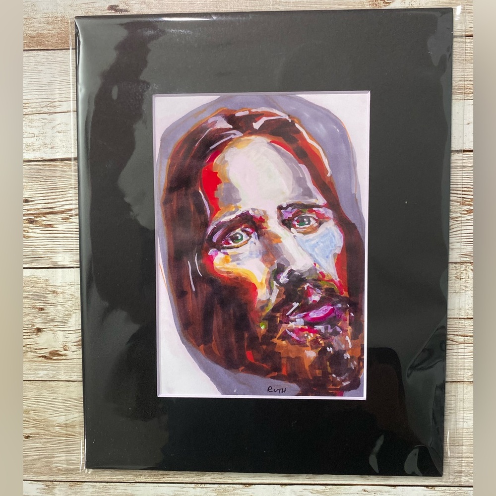 Print of an Original Hand Painting I WILL COME FOR YOU Jesus Contemporary Art